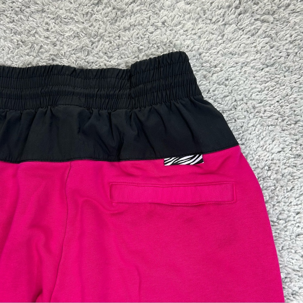 Nike Outfit Womens Small Matching Outfit Sweatshirt Sweatpants Pink Black Travel - Picture 5 of 9
